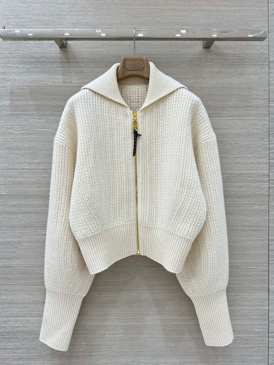 Collared Knit Short Top