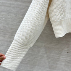 Collared Knit Short Top