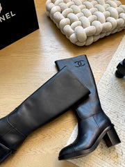 Premium minimalist long boots