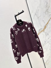 Ski-Style Crew Neck Top