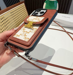 Crossbody SIM Card Holder Phone Case