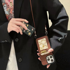 Crossbody SIM Card Holder Phone Case