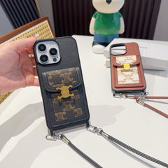 Crossbody SIM Card Holder Phone Case