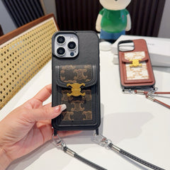 Crossbody SIM Card Holder Phone Case