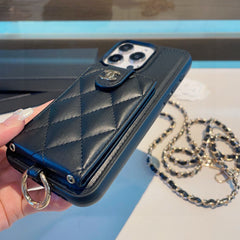 Crossbody SIM Card Holder Phone Case