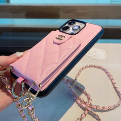 Crossbody SIM Card Holder Phone Case