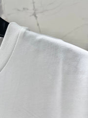 Simple Embroidered Logo Cotton Short-Sleeve T-Shirt