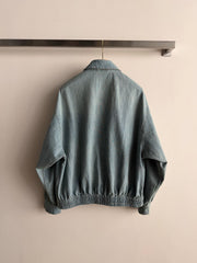 Light blue washed denim jacket