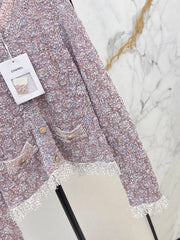 Colorful tassel cardigan