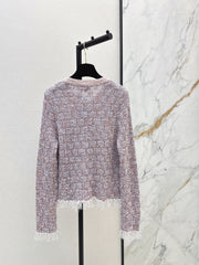 Colorful tassel cardigan