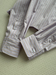 Striped Embroidered Shirt