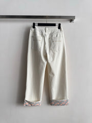 White Denim Jeans