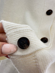 Chain Pocket Knit Cardigan