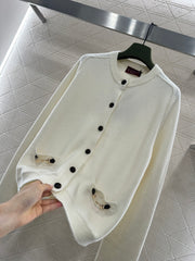 Chain Pocket Knit Cardigan