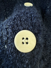 Round neck deer cardigan