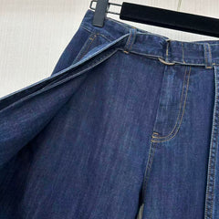 Belted Jeans
