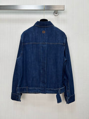 Denim shirt jacket