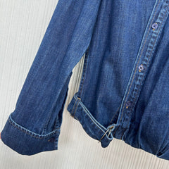 Denim shirt jacket