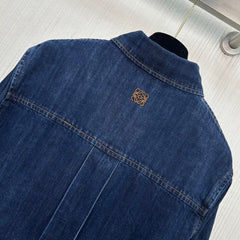 Denim shirt jacket