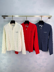 Logo Long-Sleeve Cardigan