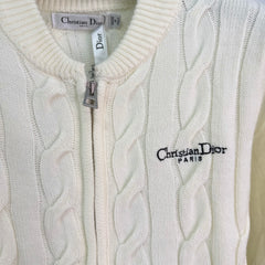 Logo Long-Sleeve Cardigan