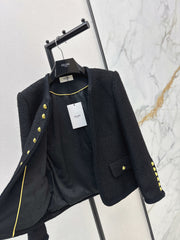 Black and gold series jacket.
