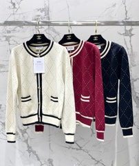 Logo Long-Sleeve Cardigan