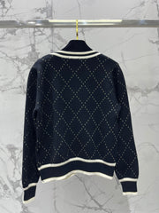Logo Long-Sleeve Cardigan