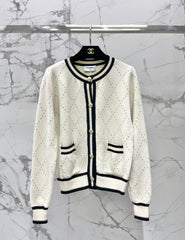 Logo Long-Sleeve Cardigan