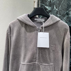 Rhinestone Velvet Suit