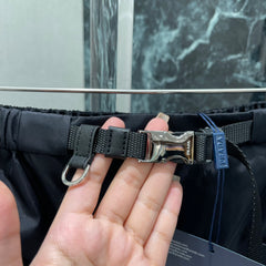 Workwear-style midi skirt