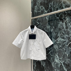Collared Short-Sleeve Shirt
