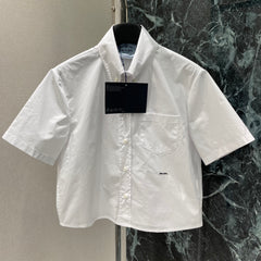 Collared Short-Sleeve Shirt