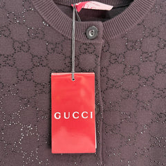 Rhinestone Knit Cardigan