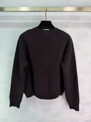 Rhinestone Knit Cardigan