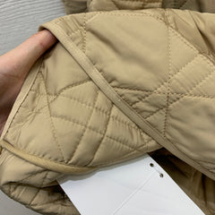 Tengger Pattern Slim Fit Cotton-padded Jacket