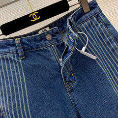 Printed Loose Fit Versatile Jeans