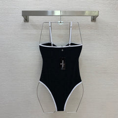 Hollow-out one-piece swimsuit