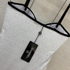 Hollow-out one-piece swimsuit