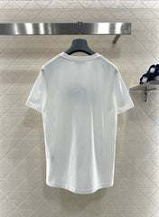 Gold-Stamped Logo T-Shirt