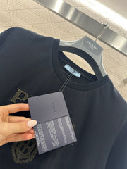 Gold-Stamped Logo T-Shirt