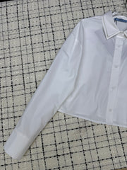 Classic letter print shirt