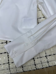 Classic letter print shirt