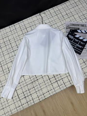 Classic letter print shirt