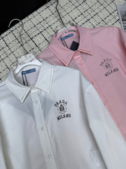 Classic letter print shirt
