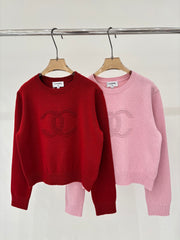 Casual Knitted Long-Sleeve Sweater