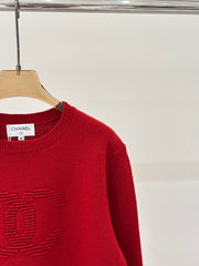 Casual Knitted Long-Sleeve Sweater