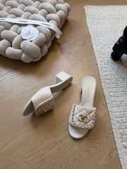 Backpack-style High-heeled sandals