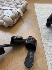 Backpack-style High-heeled sandals