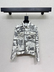 Heavy-duty beaded shirt + trousers